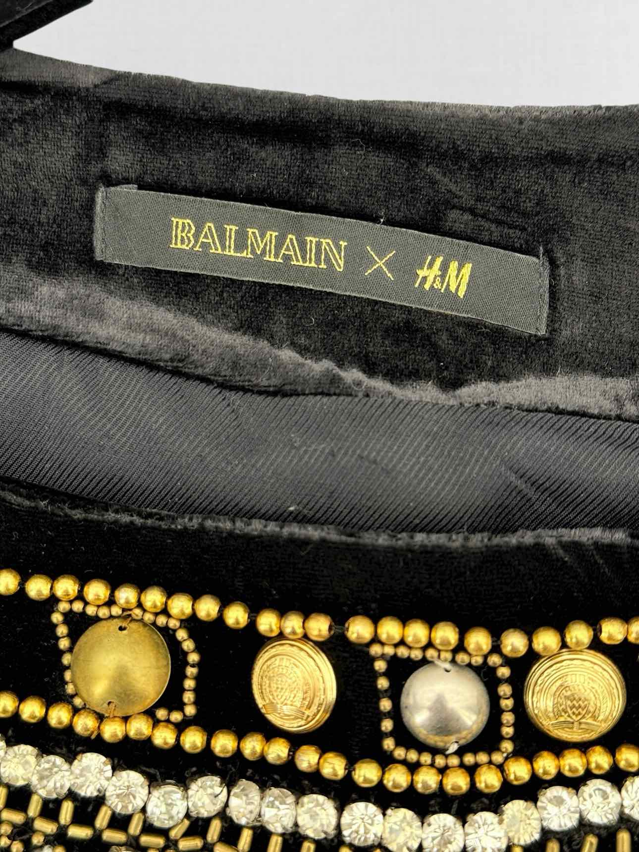 BALMAIN Black Size US 8 Top