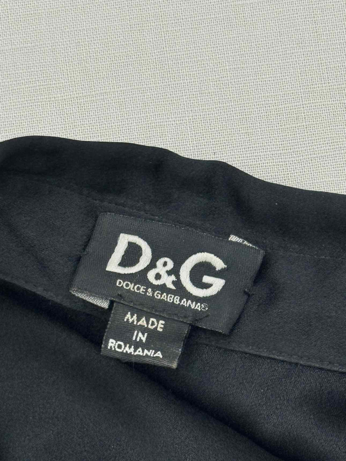 DOLCE & GABBANA Black Size US 6 Blouse