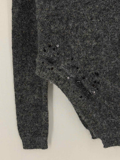 PATRIZIA PEPE Turtleneck Black Size Small Sweater