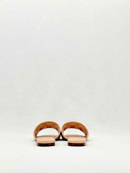 LOUIS VUITTON Revival Beige Size EU 38 Mules