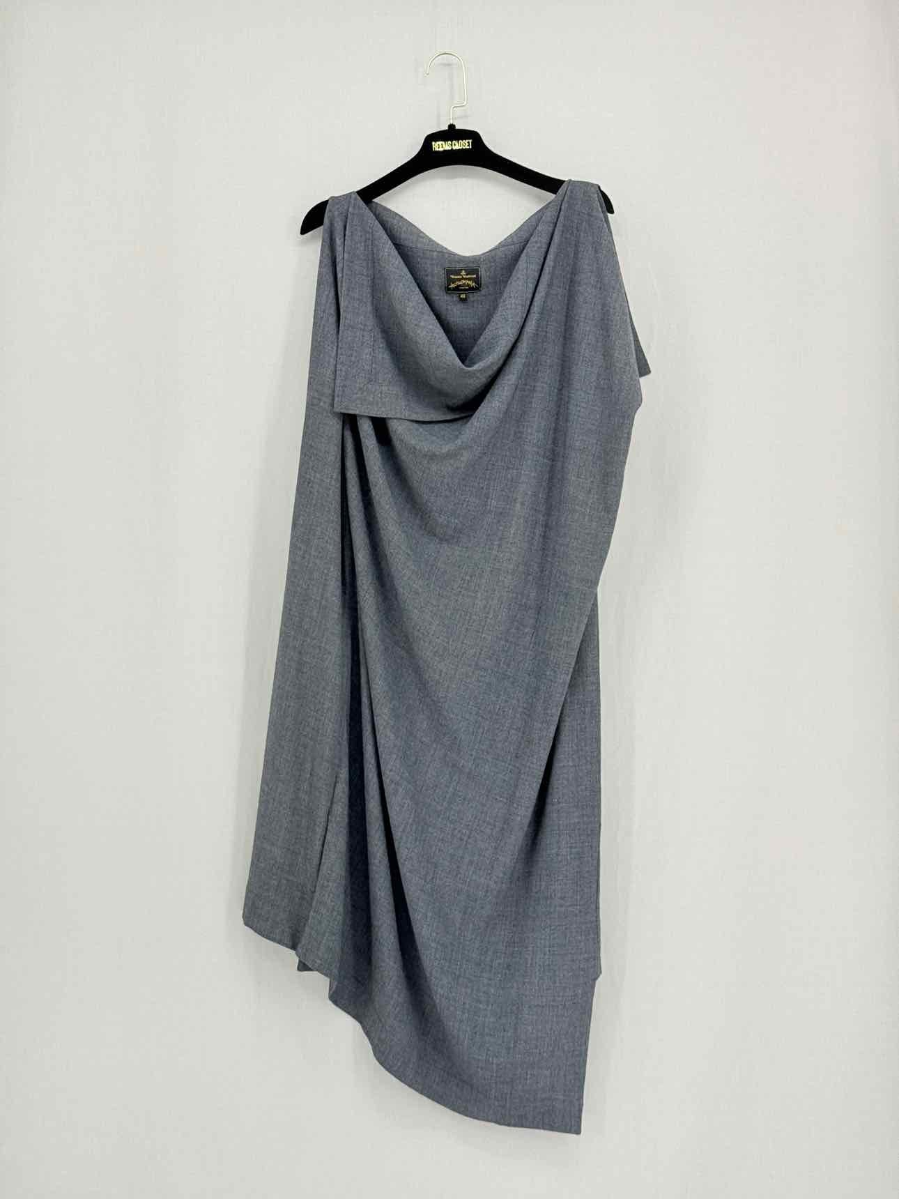 VIVIENNE WESTWOOD Grey Size US 10 Knee Length Dress