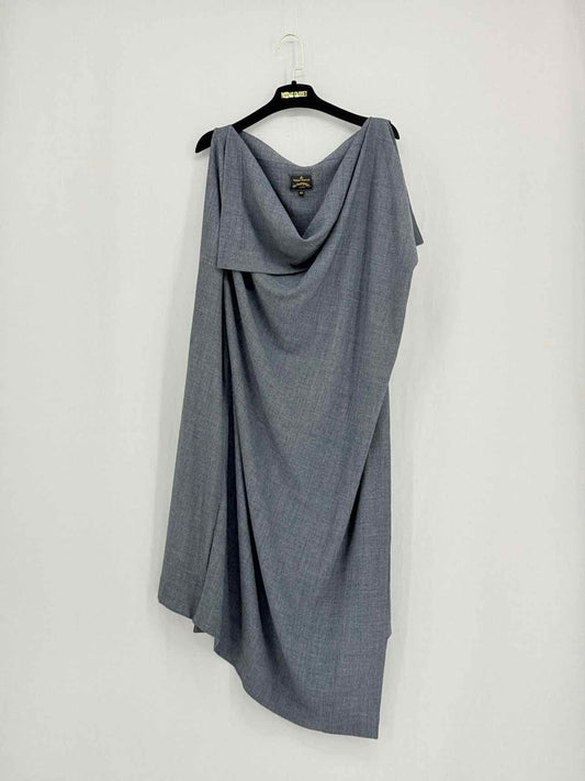 VIVIENNE WESTWOOD Grey Size US 10 Knee Length Dress