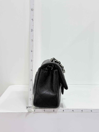 CHANEL Classic Black Quilted Shoulder Bag
