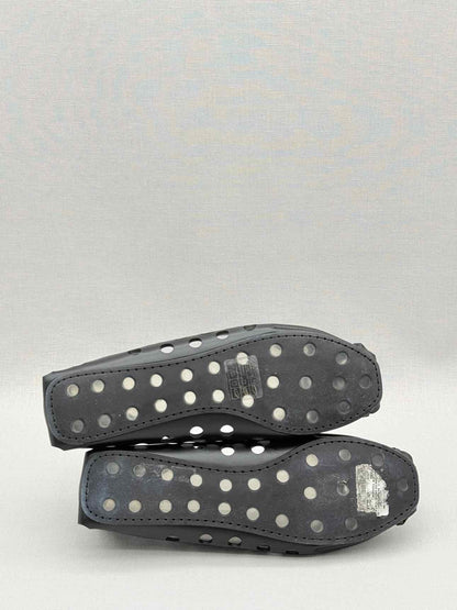 ALAIA Black Perforated Size EU 40 Ballet Flats