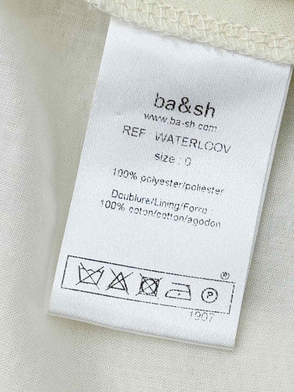 BA&SH Off-white Size US 0 Short Dress