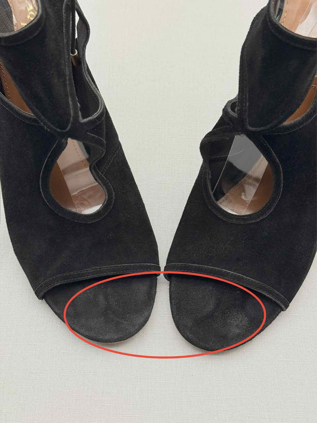 AQUAZZURA Sexy Thing Black Size EU 42 Heeled Sandals