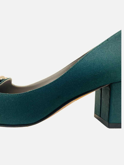 GINA Maxima Dark Green Pumps