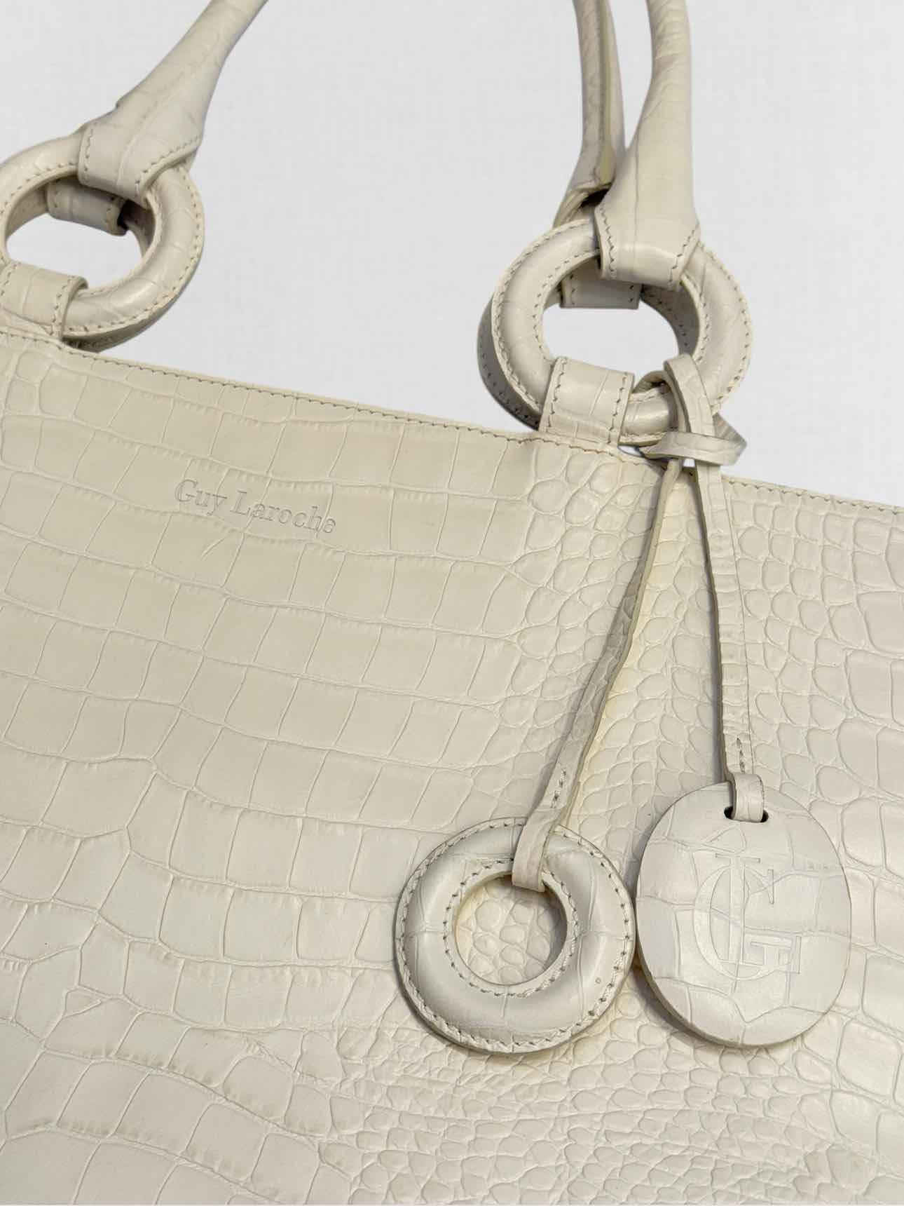 GUY LAROCHE Cream Top Handle