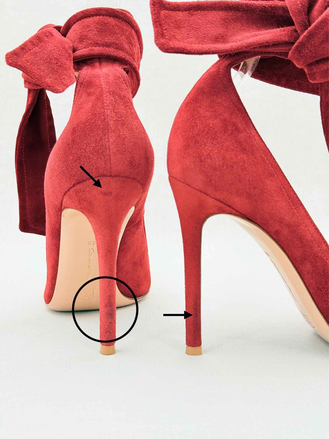 GIANVITO ROSSI Gala Red Size EU 38 Pumps