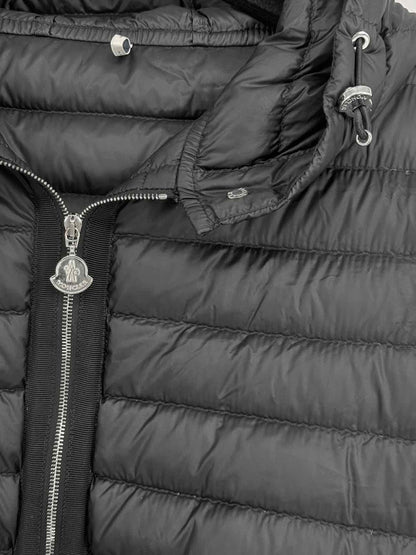 MONCLER Black Quilted Size US 0 Jacket