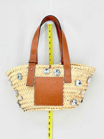 LOEWE Basket Stones Natural Tan Tote Bag
