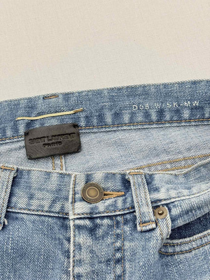 SAINT LAURENT Blue Size 28 Jeans