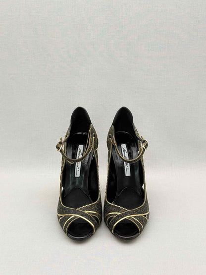 BRIAN ATWOOD Open Toe Black Size EU 40 Pumps