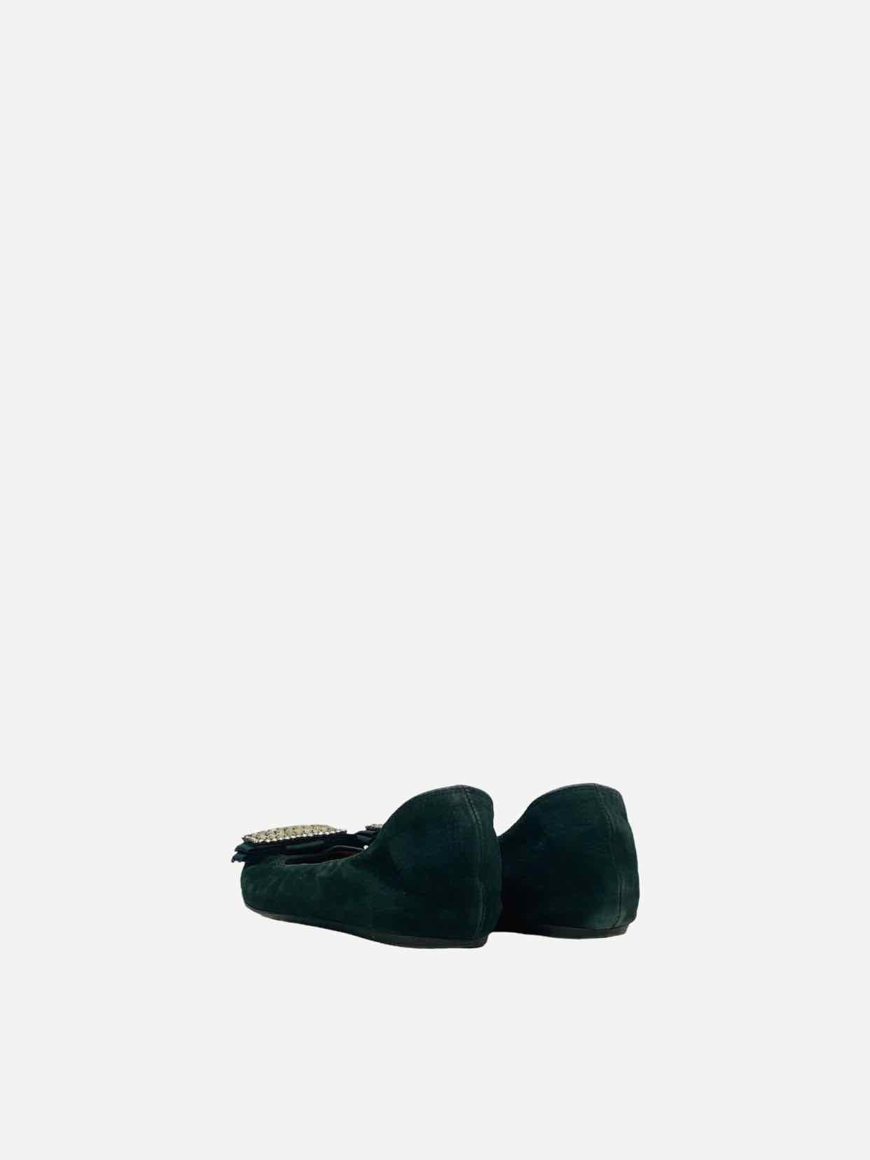 LANVIN Black Ballerinas 38