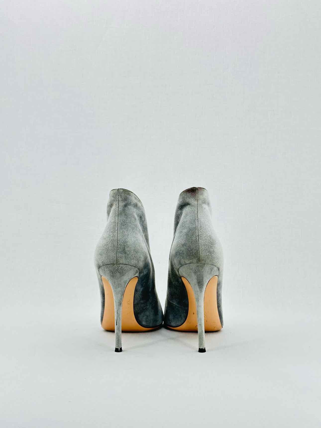 GIANVITO ROSSI Vamp Grey Size EU 42 Booties