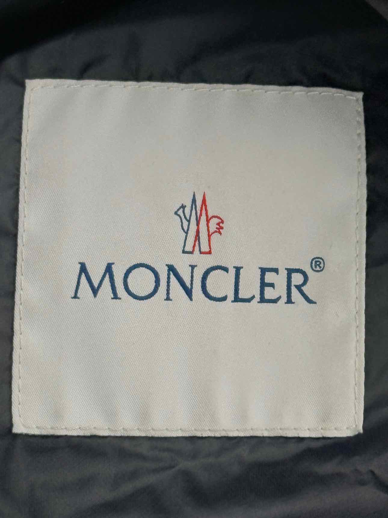 MONCLER Black Quilted Size US 0 Jacket