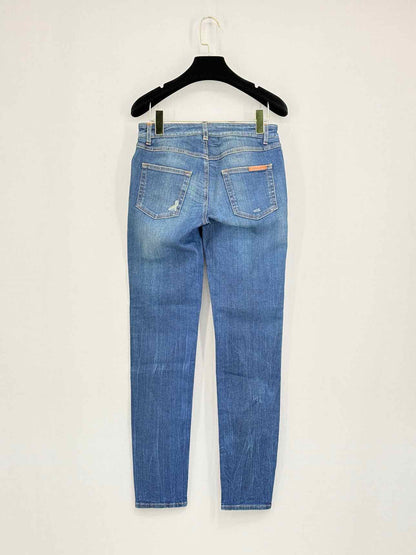 DOLCE & GABBANA Blue Washed Size 26 Jeans