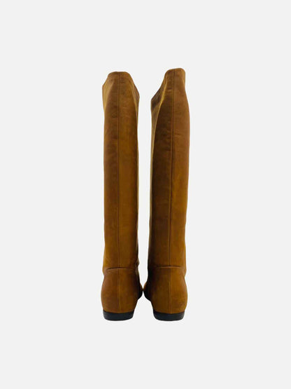 GIUSEPPE ZANOTTI Brown Size EU 36.5 Knee High Boots