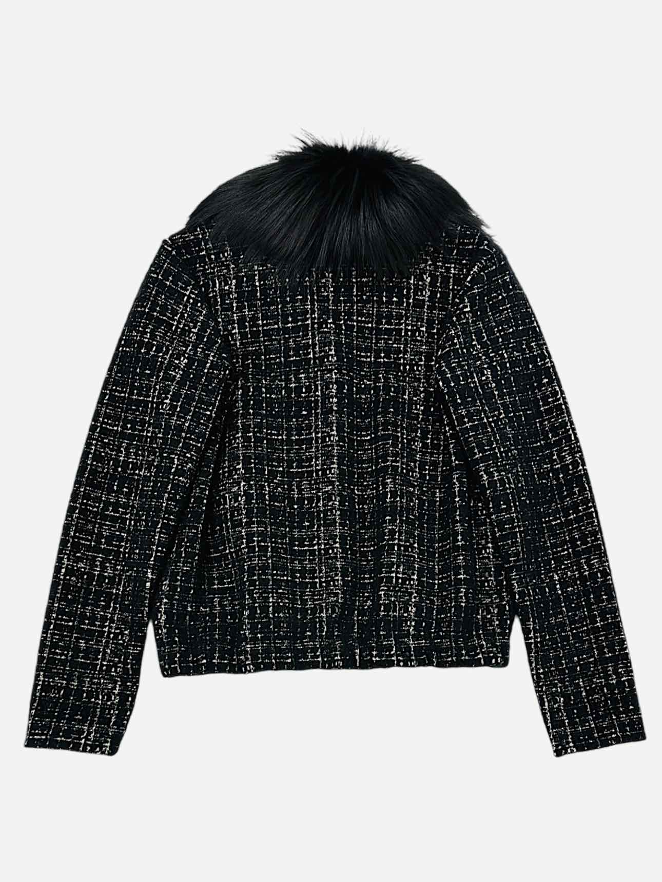 PRADA Boucle Black & White Jacket