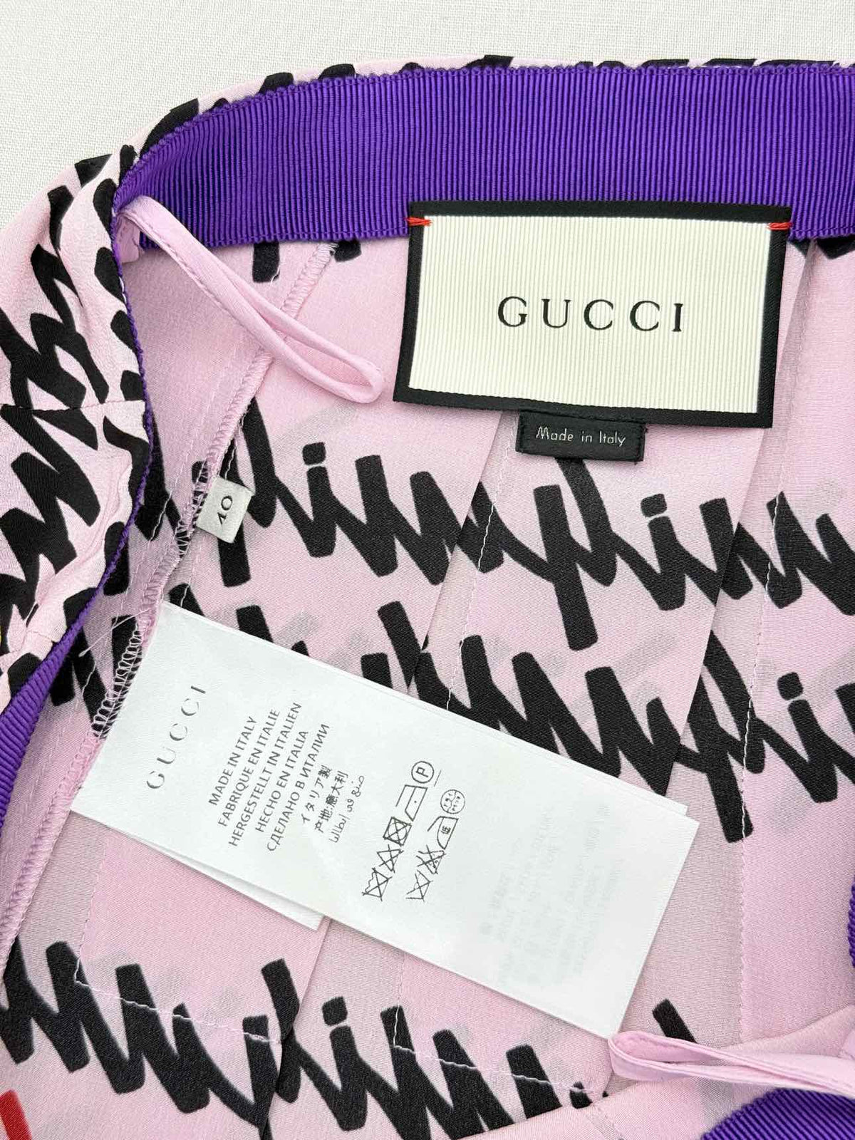 GUCCI 2016 Pink Multicolor Size US 4 Outfit Set