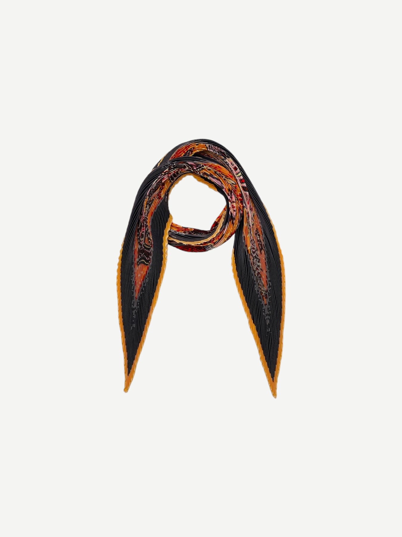 HERMES Legende Kuna Orange Multicolor Scarf