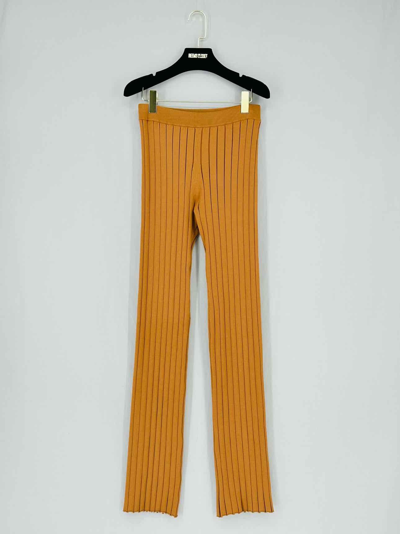 OROTON Brown Ribbed Size Small Pants