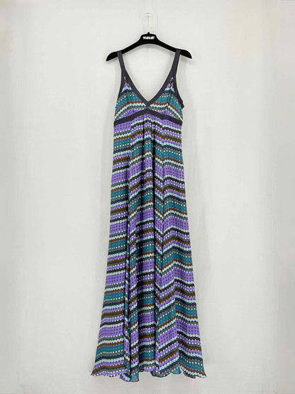 BY MALENE BIRGER Green Multicolor Size US 8 Long Dress