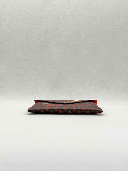LOUIS VUITTON Black Multicolor Monogram Clutch
