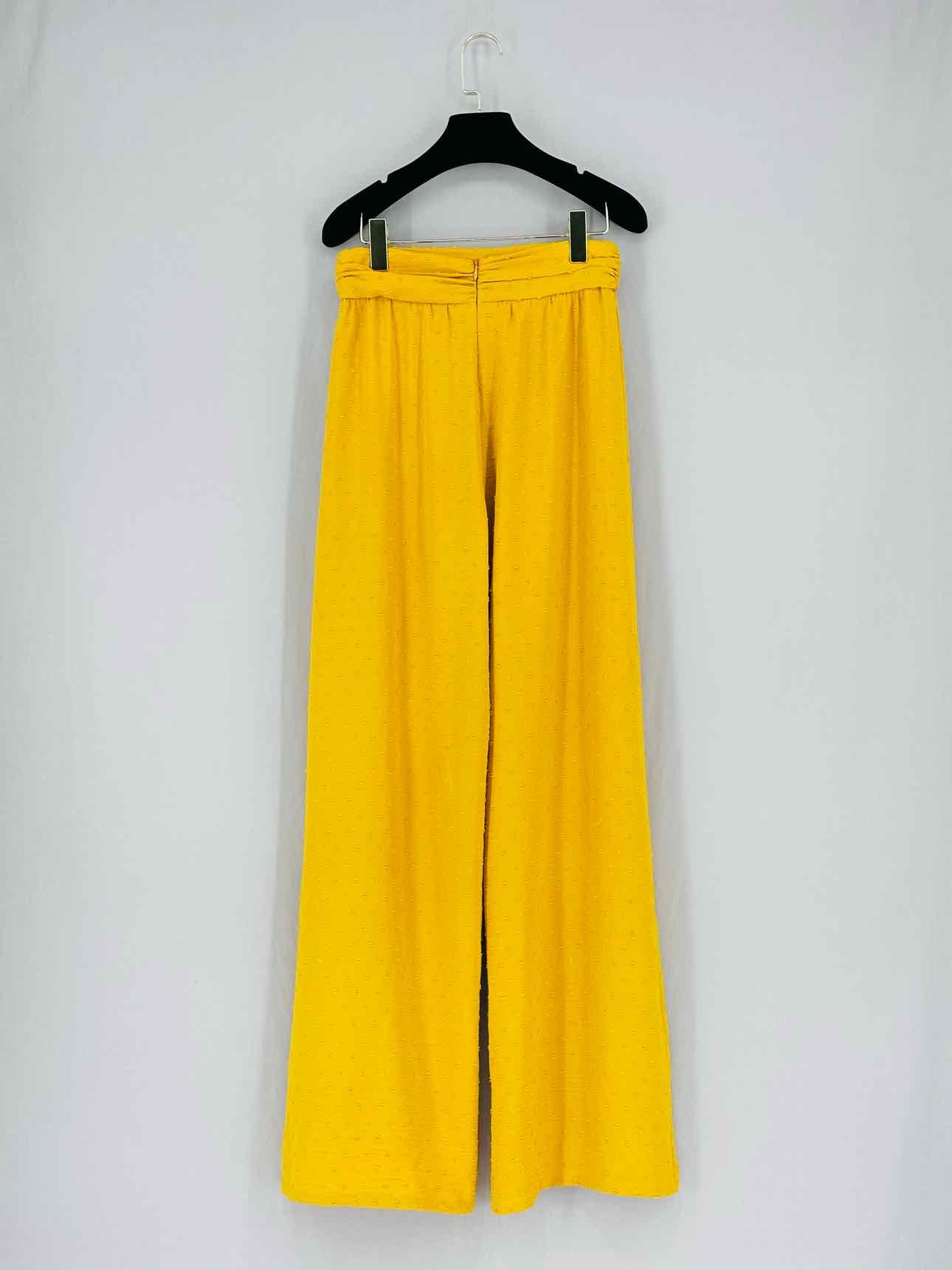 RUMER Delilah Yellow Size Small Pants