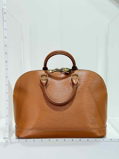 LOUIS VUITTON Alma Camel Top Handle