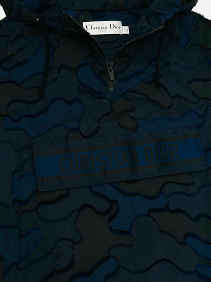 CHRISTIAN DIOR Hoodie Navy Blue Size XSmall Jacket