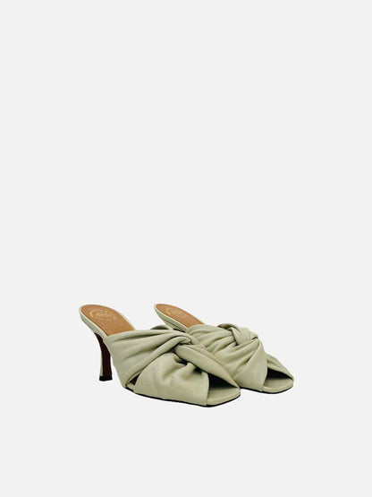 ATP ATELIER Square Toe Off-white Size EU 36 Mules