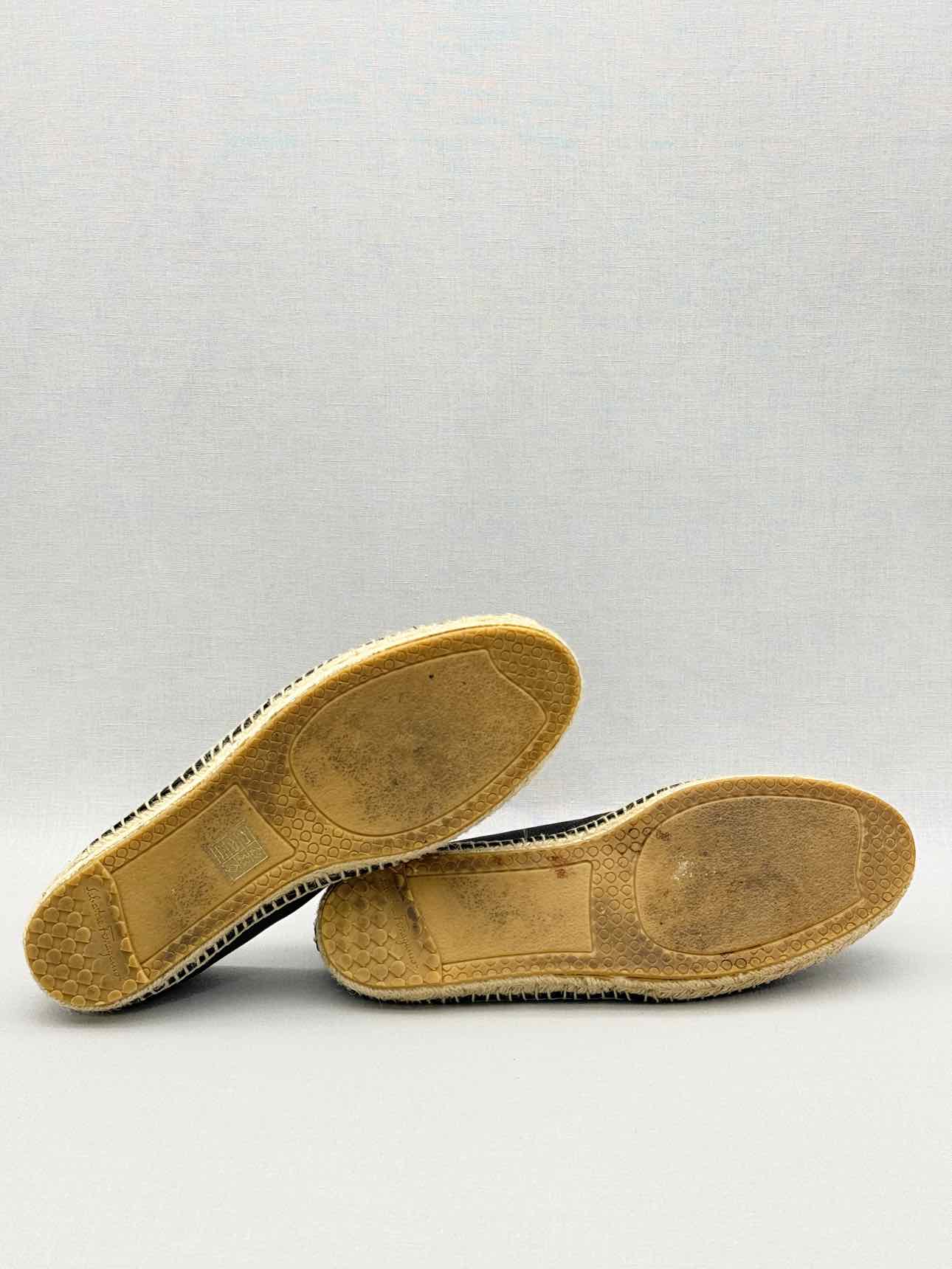 SALVATORE FERRAGAMO Sannio Black Size EU 39.5 Flats