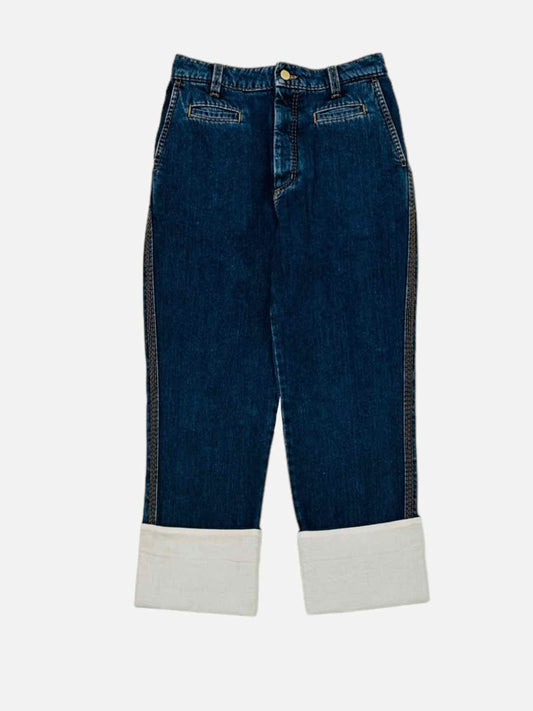 LOEWE Fisherman Dark Blue Jeans