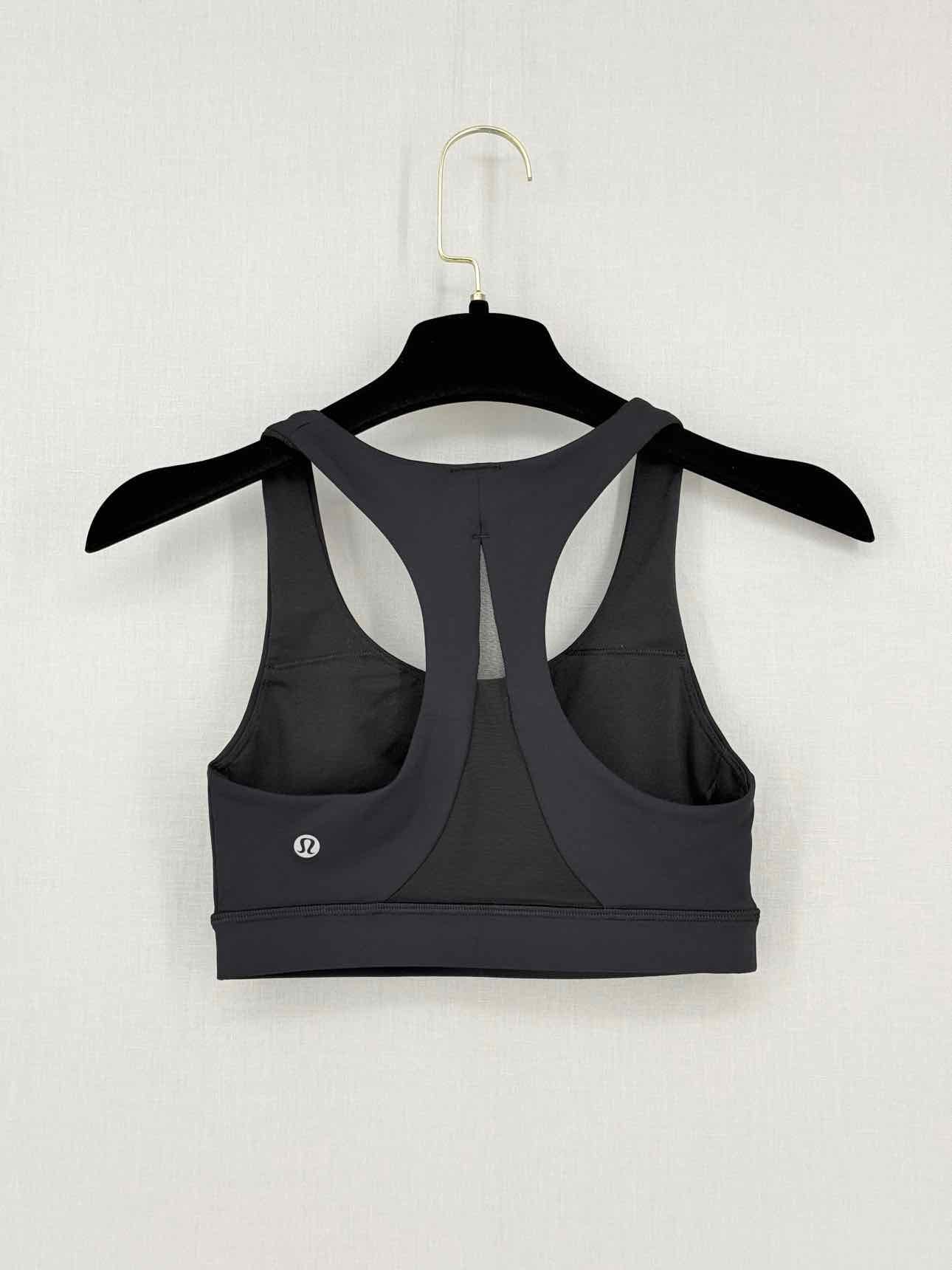 LULULEMON Invigorate Black Bra Top