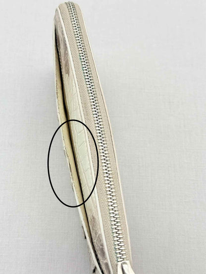 KWANPEN White & Brwon Continental Wallet