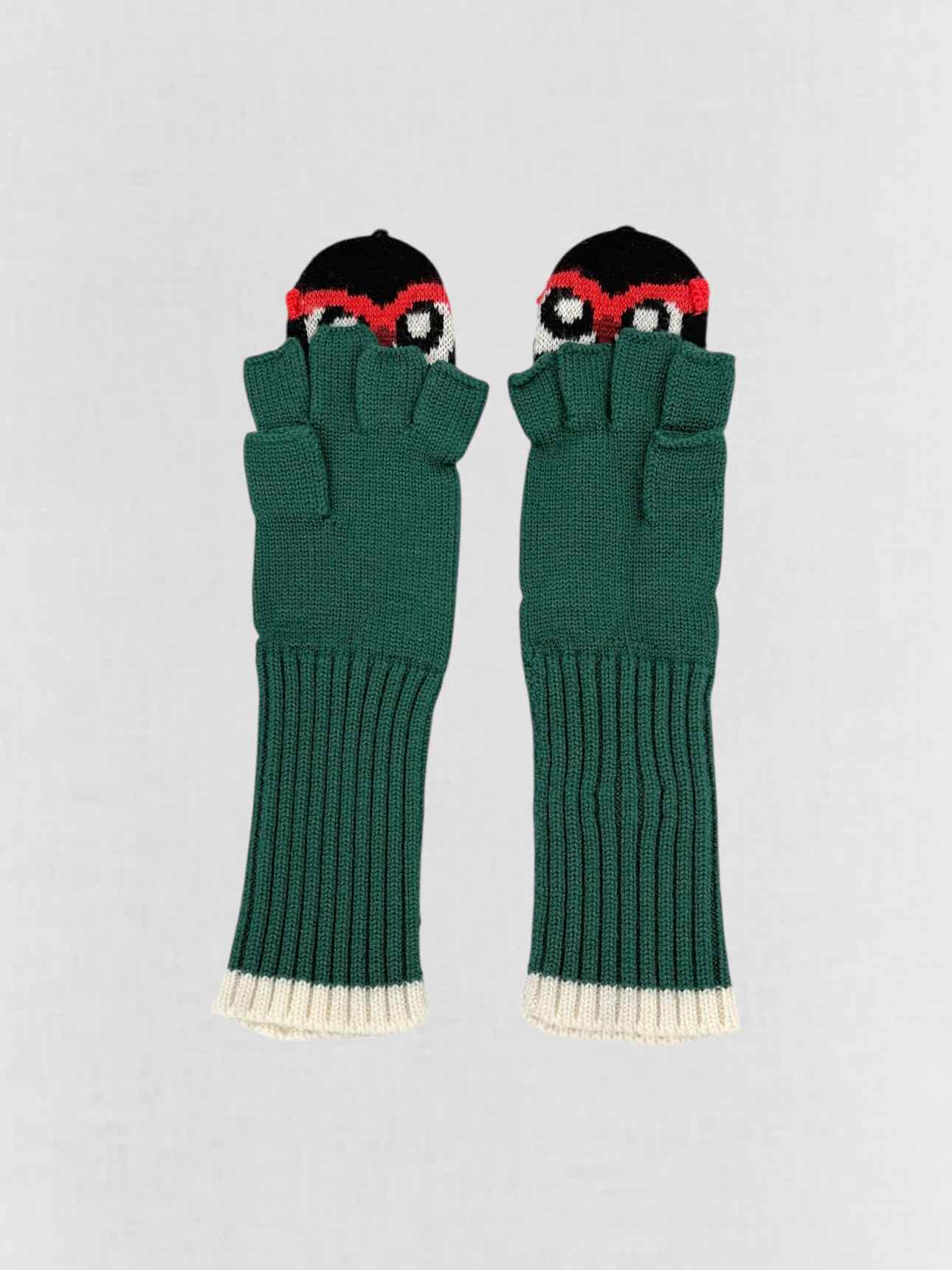 KATE SPADE Green Owl Gloves