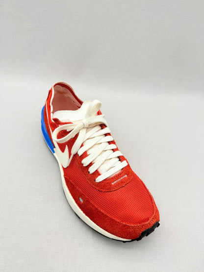 NIKE Waffle Knit Red Multicolor Size EU 38.5 Sneakers