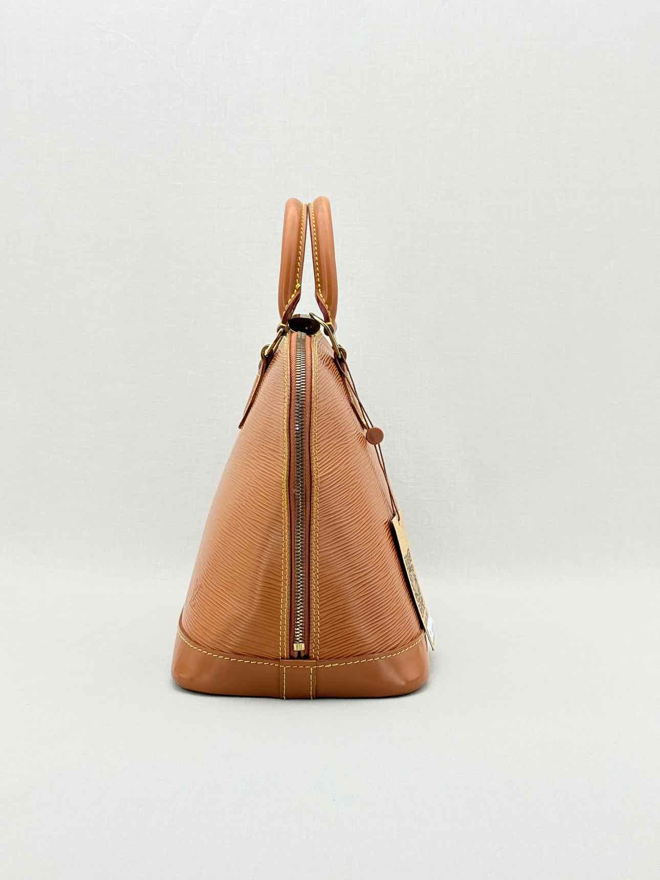 LOUIS VUITTON Alma Camel Top Handle