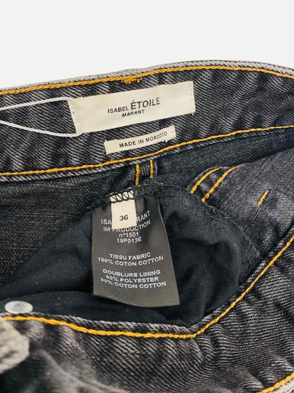 ISABEL MARANT High Waisted Black Size 25 Jeans