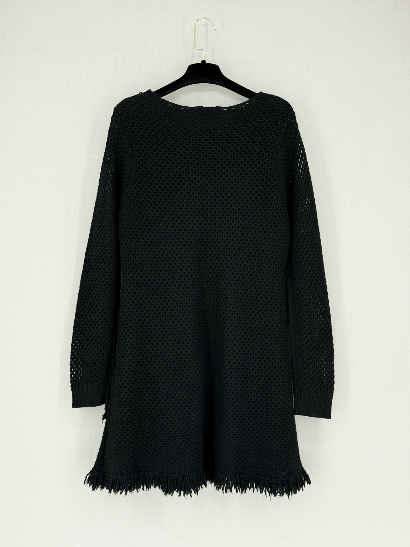 RED VALENTINO Black Size Large Short Dress