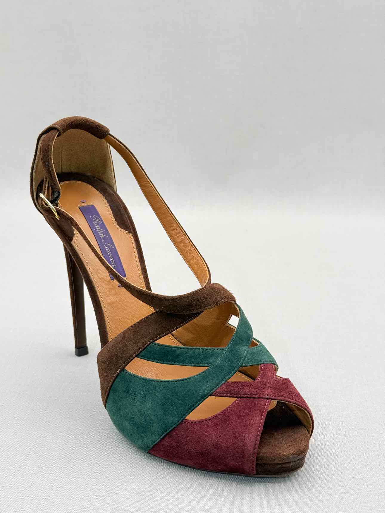 RALPH LAUREN Purple Label Size EU 38 Heeled Sandals