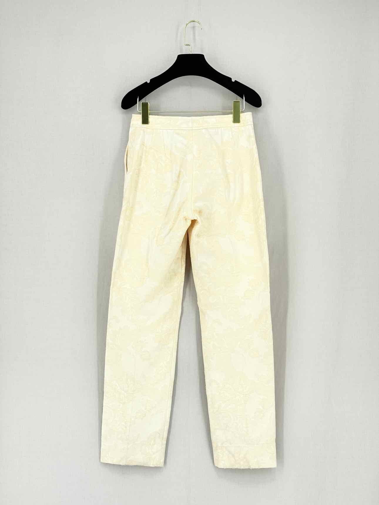 VALENTINO Beige & White Printed Size US 6 Outfit Set