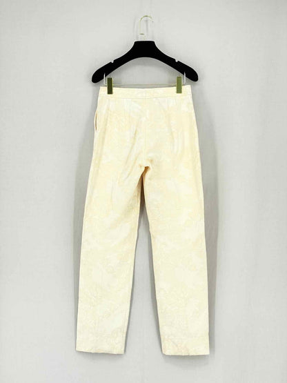 VALENTINO Beige & White Printed Size US 6 Outfit Set