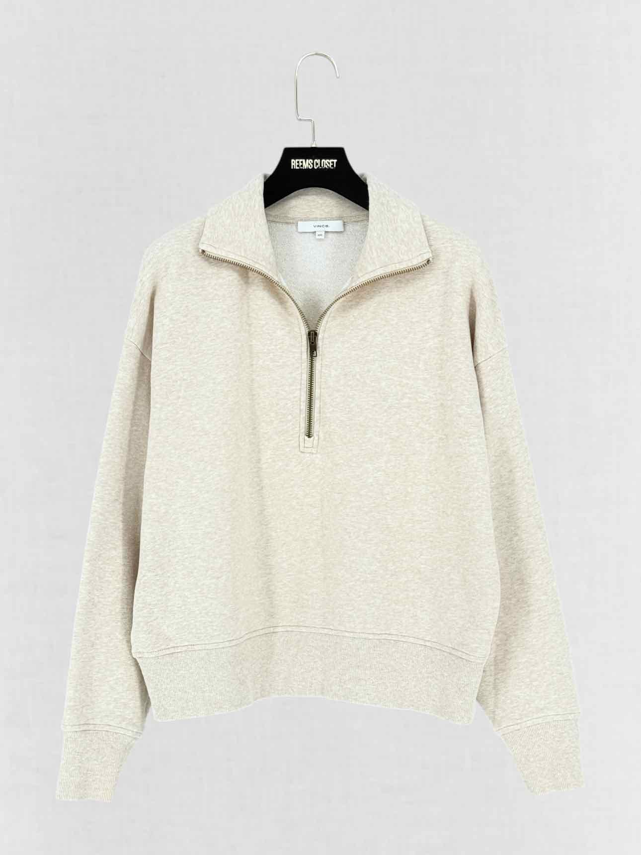 VINCE Half Zip Beige Size XXSmall/Xsmall Outfit Set