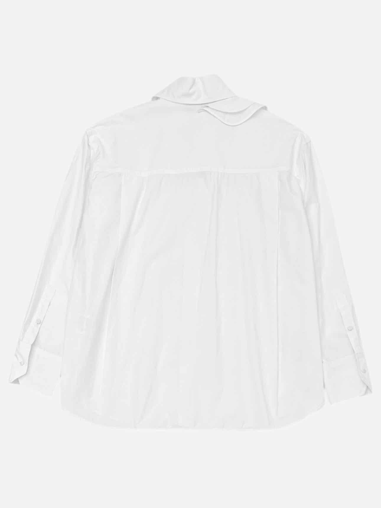 VALENTINO Poplin White Shirt