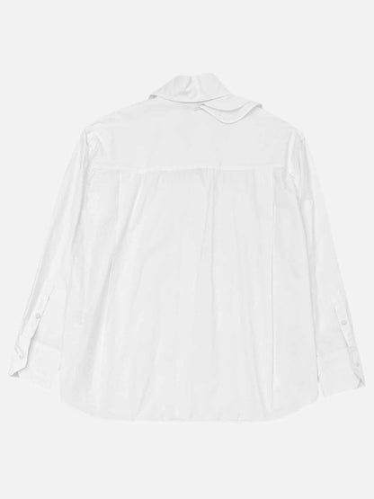 VALENTINO Poplin White Shirt