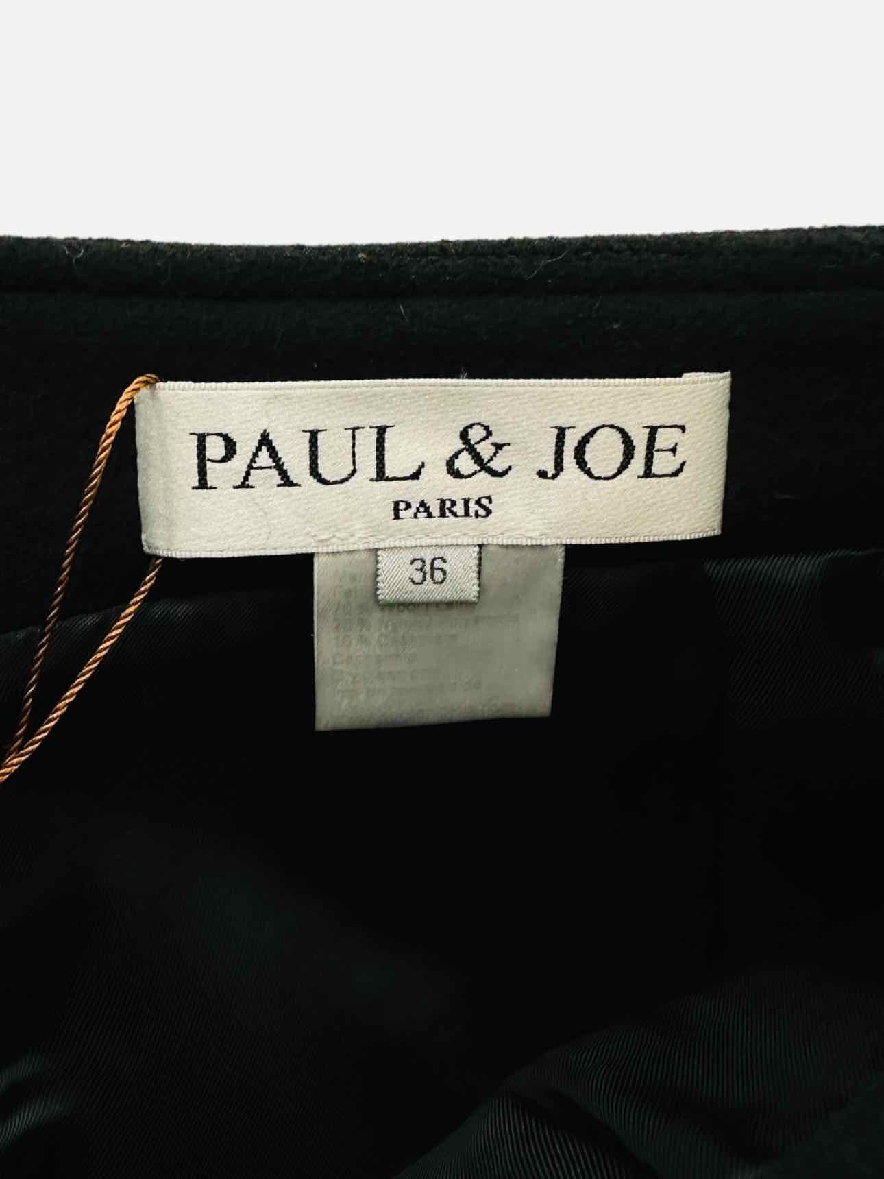 PAUL & JOE Black Size US 2 Mini Skirt
