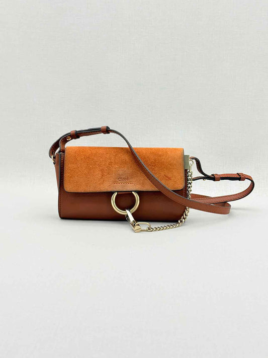 CHLOE Faye Tan Crossbody
