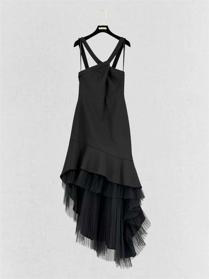 BCBG MAXAZRIA Black Size US 4 Midi Dress